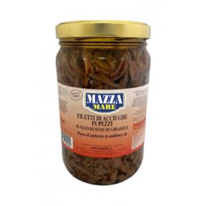 Anchovy Fillets in Sunflower Oil